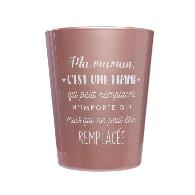 Bougie Message parfumée pour Maman 16cm - Livraison de ballons
